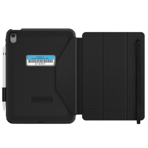 OtterBox Defender EDU Folio Series for Apple iPad (A16/10th gen), black - No Retail Packaging