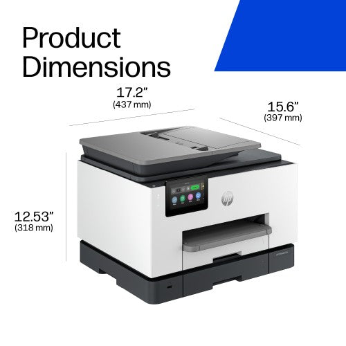 HP OfficeJet Pro 9132e Wireless All-in-One Color Printer, Instant Ink; Two-sided printing