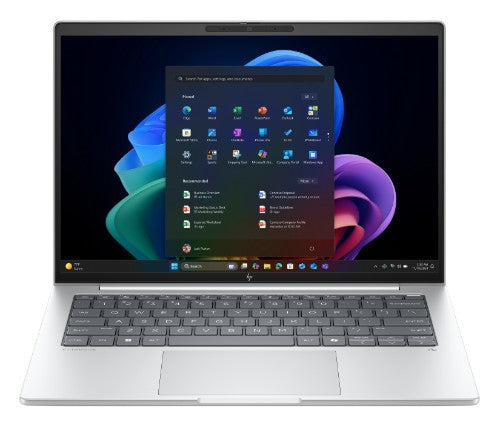 HP EliteBook 8 G1a Next Gen AI PC Wolf Pro Security Edition Copilot+ PC AMD Ryzen™ AI 7 350 Laptop 35.6 cm (14") WUXGA 24 GB DDR5-SDRAM 512 GB SSD Wi-Fi 6E (802.11ax) Windows 11 Pro Silver