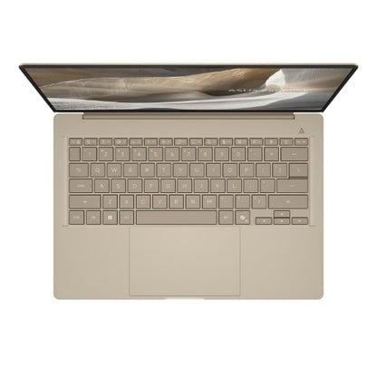 ASUS Zenbook A14 UX3407NA-QD148W Copilot+ PC Snapdragon X2E-88-100 Laptop 35.6 cm (14") WUXGA 16 GB LPDDR5x-SDRAM 1 TB SSD Wi-Fi 7 (802.11be) Windows 11 Home Beige