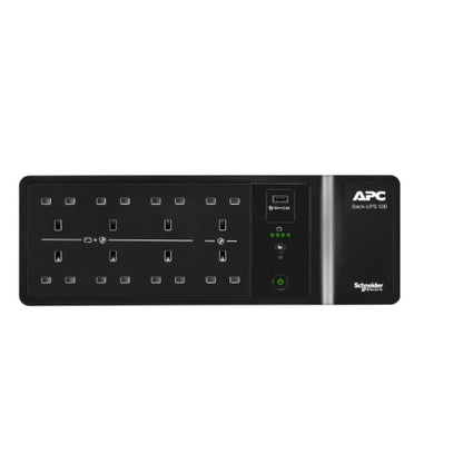 APC Back-UPS, 500VA/300W Floor/Wall Mount, 230V, 8x British BS1363A outlets, USB Type A Port, User Replaceable Battery
