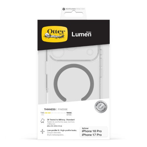 OtterBox Lumen Clear Apple iPhone 18 Pro/17 Pro - clear