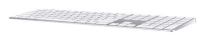 Apple Magic w/ Numeric Keypad keyboard Universal Bluetooth QWERTY UK English Silver, White