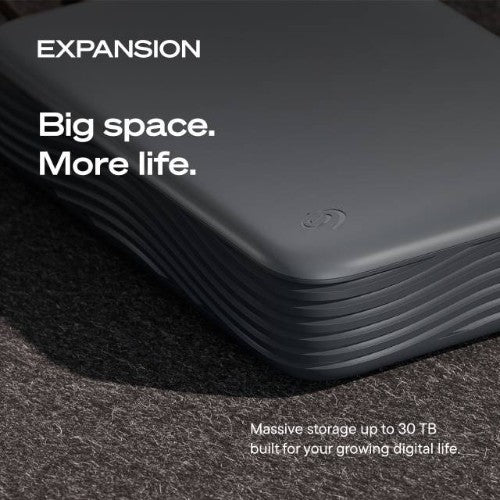 Seagate Expansion STNP20000400 external hard drive 20 TB 3.5" USB Type-C Grey