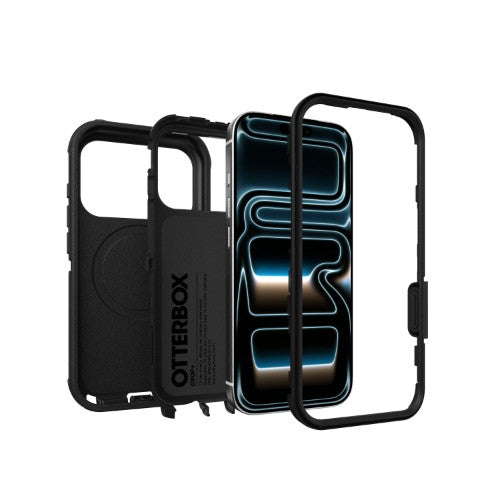 OtterBox Defender Pro MagSafe Series for Apple iPhone 17 Pro, black