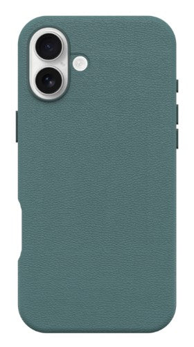 OtterBox Symmetry Series Cactus Leather for MagSafe for iPhone 16 Plus, Juniper Sprig