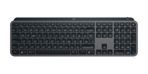 Logitech MX Keys Combo For Business Gen 2 keyboard Mouse included Office RF Wireless + Bluetooth QWERTZ German Graphite