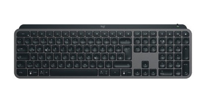 Logitech MX Keys Combo For Business Gen 2 keyboard Mouse included Office RF Wireless + Bluetooth QWERTZ German Graphite