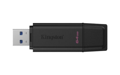 Kingston Technology DataTraveler 64GB Portable USB 3.2 Gen 1 Exodia Black