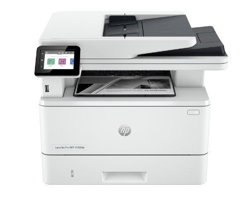 HP LaserJet Pro 4102fdn Multifunction Black and white Printer, Ethernet Only; Copier, Scanner