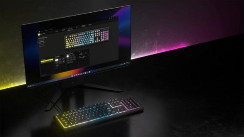 Corsair K55 CORE RGB keyboard Gaming USB Black
