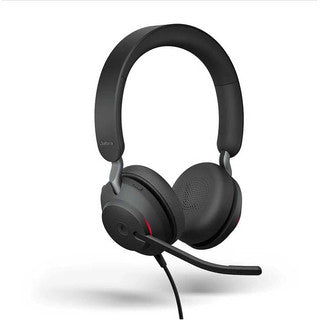Jabra Evolve2 40 SE Headset Wired Head-band Office/Call center USB Type-C / USB Type-A Black