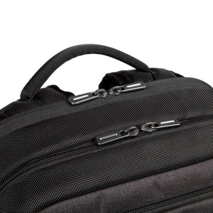 Targus CitySmart backpack Casual backpack Black, Grey Faux leather, Polyurethane (PU)