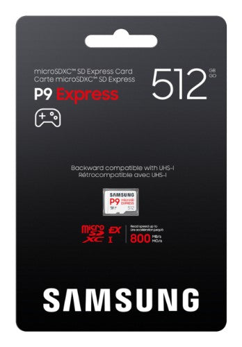 Samsung P9 Express, microSD Express Card