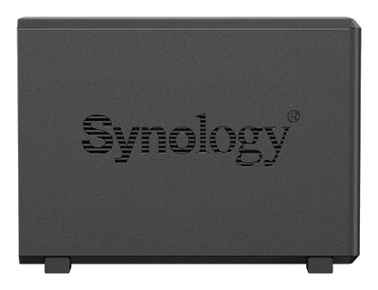 Synology DiskStation DS124 + 1 x HAT3300 12TB NAS Desktop Realtek RTD1619B 1 GB DDR4 HDD DiskStation Manager Black