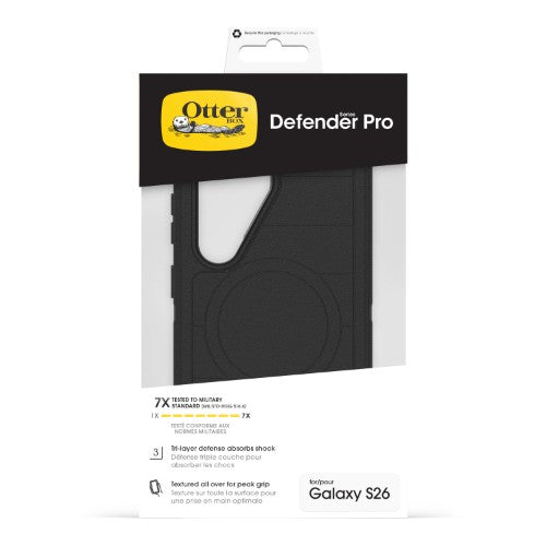 OtterBox Defender Pro Magnets Series for Samsung Galaxy S26, black
