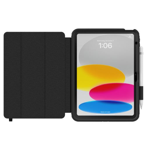 OtterBox Defender EDU Folio Series for Apple iPad (A16/10th gen), black - No Retail Packaging