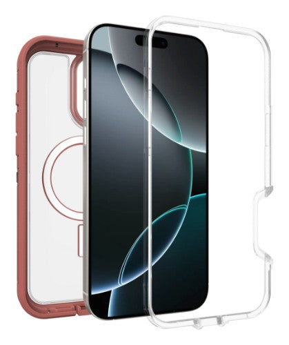 OtterBox Defender Series XT Clear for MagSafe for Apple iPhone 16 Pro Max, Dust Bowl