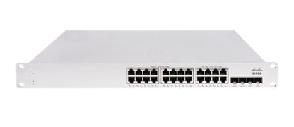 Cisco Meraki MS150-24P-4X network switch Managed L2/L3 Gigabit Ethernet (10/100/1000) Power over Ethernet (PoE) 1U Grey
