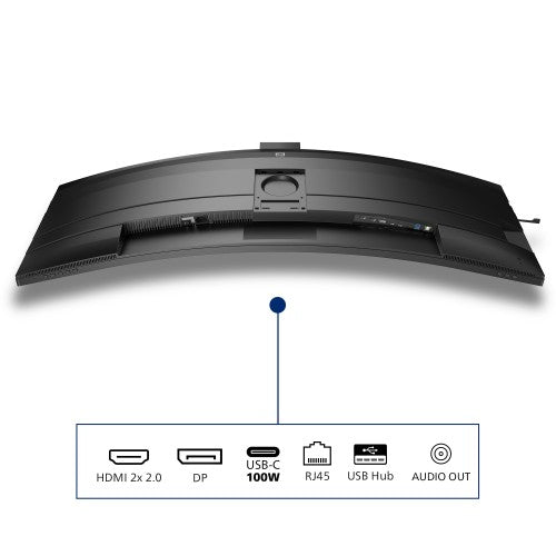 Philips 49B2U6903CH/00 computer monitor 124 cm (48.8") 5120 x 1440 pixels Dual QHD LCD Grey