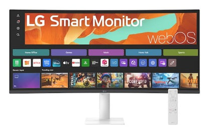 LG 34U601SA-W computer monitor 86.4 cm (34") 3440 x 1440 pixels Wide Quad HD LED White