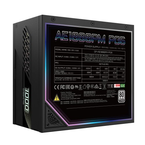 GIGABYTE AORUS ELITE P1000W ICE Power Supply Unit