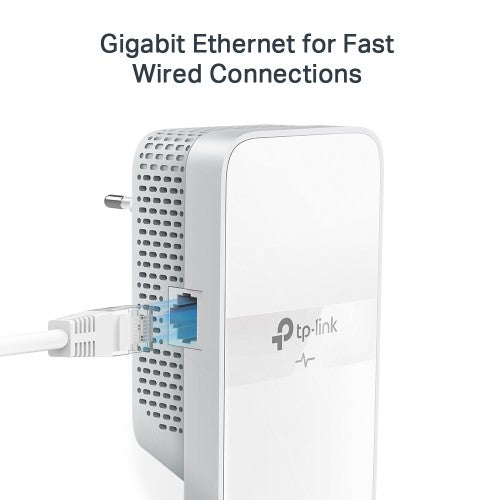 TP-Link TL-WPA7617 PowerLine network adapter 1200 Mbit/s Ethernet LAN Wi-Fi White 1 pc(s)