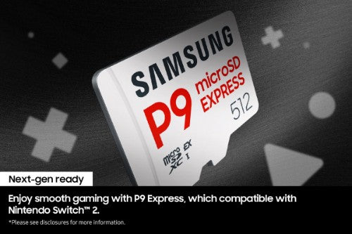 Samsung P9 Express, microSD Express Card