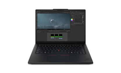Lenovo ThinkPad P14s Gen 7 (Intel) Copilot+ PC Intel Core Ultra 7 366H Mobile workstation 36.8 cm (14.5") WUXGA 64 GB LPDDR5x-SDRAM 1 TB SSD NVIDIA RTX PRO 1000 Blackwell Wi-Fi 7 (802.11be) Windows 11 Pro Black UK English
