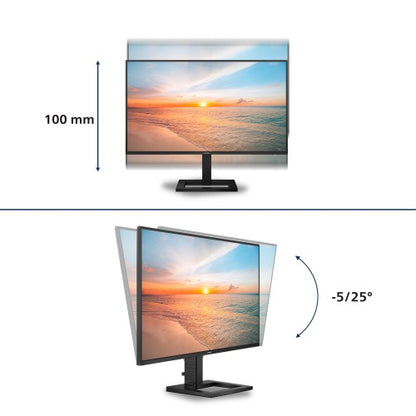 Philips 1000 series 27E1N1600AE/00 computer monitor 68.6 cm (27") 2560 x 1440 pixels Quad HD LCD Black