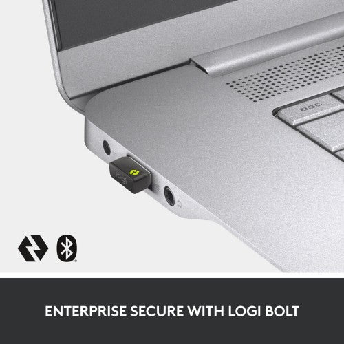 Logitech Master MX Keys Combo for Bussiness keyboard Mouse included Office RF Wireless + Bluetooth AZERTY French Graphite