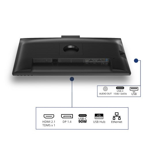 Philips 3000 series 27B2U3601H/00 computer monitor 68.6 cm (27") 2560 x 1440 pixels Quad HD LCD Black