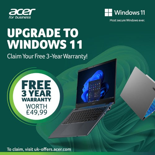 Acer Veriton X Series desktop (VX2722G) - Intel Core i5, 8GB RAM, 512GB SSD, Windows 11