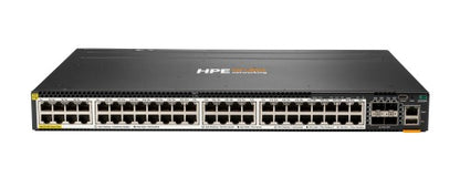 HPE Aruba Networking Networking CX6300M 48-port Smart Rate 1/2.5/5GbE Class 6 PoE and 4-port SFP56 Switch