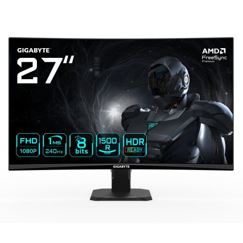 GIGABYTE GS27FC2 27" FHD Curved Gaming Monitor