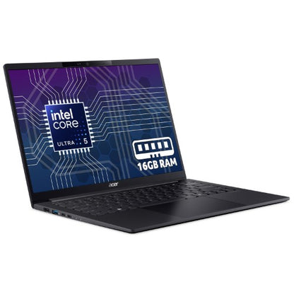 Acer TravelMate P6 14 AI Copilot+ PC (TMP614-55) - Intel Core Ultra 5, 16GB RAM, 512GB SSD, 14" 2.8K display, Windows 11