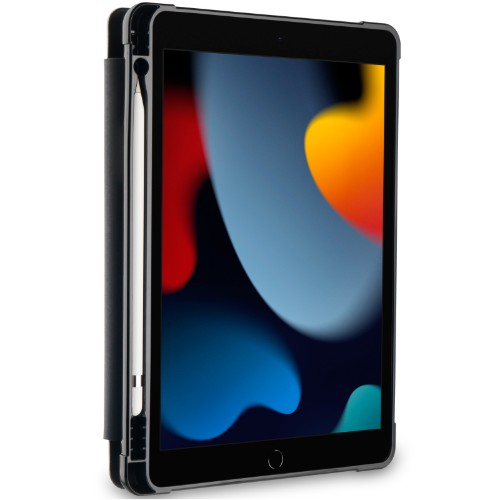 OtterBox React Folio Case for iPad 8th/9th gen, Shockproof, Drop proof, Ultra-Slim Protective Folio Case, Tested to Military Standard, Black, No Retail packaging