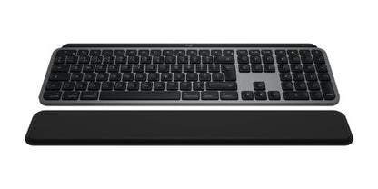 Logitech Master MX Keys S Combo for Mac keyboard Mouse included Home/Office RF Wireless + Bluetooth QWERTY UK English Aluminium, Black