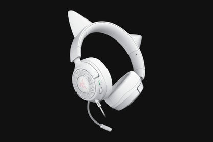Razer RZ04-05350300-R3M1 headphones/headset Wired Head-band Gaming White