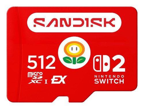 SanDisk microSD Express Card for Nintendo Switch 2 - 512GB