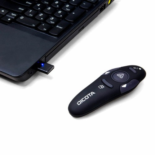 DICOTA D30933 wireless presenter RF Black