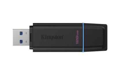 Kingston Technology DataTraveler 128GB Portable USB 3.2 Gen 1 Exodia Black/Blue