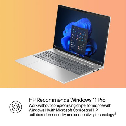 HP ProBook 4 G1i AI PC Intel Core Ultra 5 225U Laptop 40.6 cm (16") WUXGA 16 GB DDR5-SDRAM 512 GB SSD Wi-Fi 7 (802.11be) Windows 11 Pro Silver