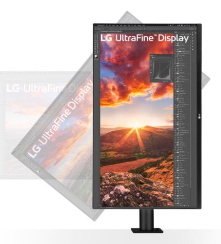 LG UltraFine 32UN880K 32" IPS 4K UHD Height-Adjustable USB-C Monitor