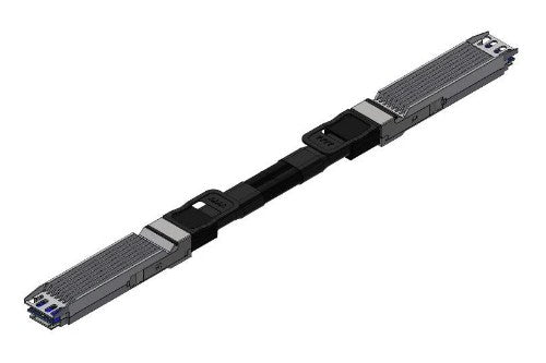 Nvidia MCP4Y10-N001-FTF InfiniBand/fibre optic cable 1 m OSFP Black