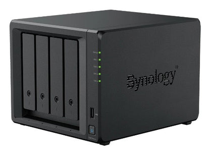 Synology DiskStation DS925NEO+ NAS/storage server Compact Ryzen Embedded V1500B 4 GB DDR4 0 TB DSM Black