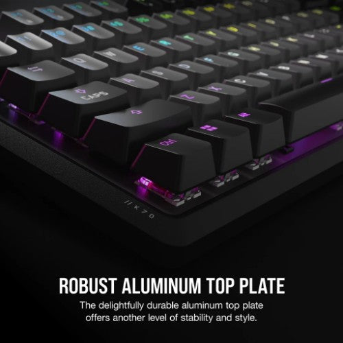 Corsair K70 CORE RGB keyboard Gaming USB QWERTY UK International Grey