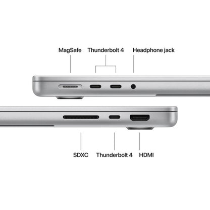 Apple MacBook Pro 14-inch : M5 chip with 10‑core CPU and 10‑core GPU, 16GB, 1TB SSD - Silver