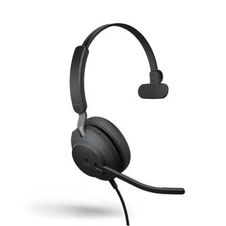 Jabra Evolve2 40 SE Headset Wired Head-band Office/Call center USB Type-C / USB Type-A Black