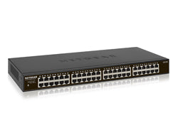 NETGEAR GS348 Unmanaged Gigabit Ethernet (10/100/1000) 1U Black